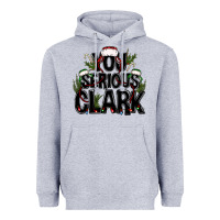 Heather Grey you serious clark black bbs Heavyweight Hoodie - BundleAndBundleShop