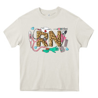Cream Western Registered Nurse Heavy Core Tee - LillyAllenDesigns