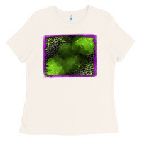 Bone leopard halloween background Ladies Tee - Jasminsmagicworld