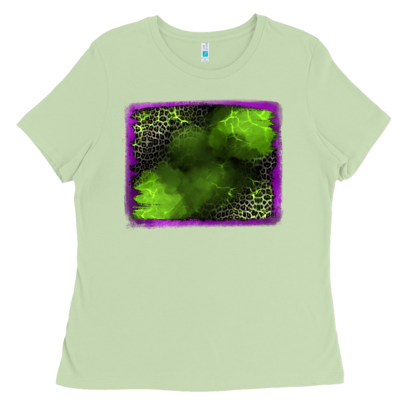 Leopard Halloween Background Ladies Tee by Jasminsmagicworld | Teevron