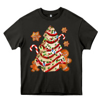 Asphalt christmas tree cake and cookies ado Heavy Core Tee - AdoDesignShop