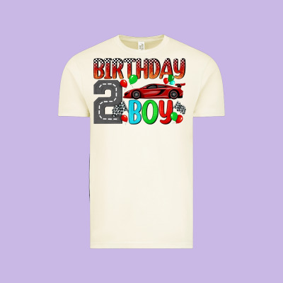 Birthday Boy 2 Vintage Tee Designed By Bundleandbundleshop
