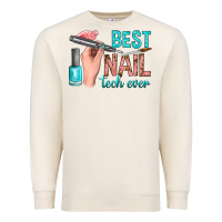 Sandshell best nail tech ever bbs Premium Sweatshirt - BundleAndBundleShop