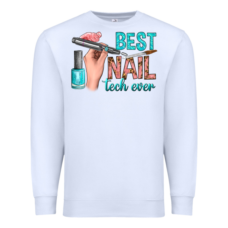 Best Nail Tech Ever Bbs Premium Sweatshirt by BundleAndBundleShop | Teevron