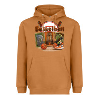 Meerkat basketball dad Heavyweight Hoodie - FaDigitalArtStudio