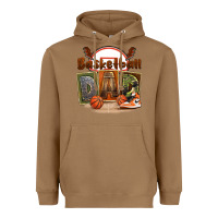 Toasted Coconut basketball dad Heavyweight Hoodie - FaDigitalArtStudio