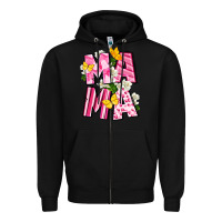 Black Mama Mother's Day Zipper Hoodie - CowGirlArtShop