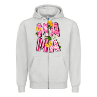 Dove Grey Mama Mother's Day Zipper Hoodie - CowGirlArtShop