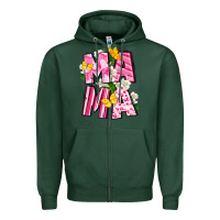 Sports Green Mama Mother's Day Zipper Hoodie - CowGirlArtShop