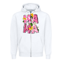 White Mama Mother's Day Zipper Hoodie - CowGirlArtShop
