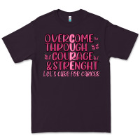 Plum overcome through courage strength  malia Premium Tee - MaliasSmallBusiness