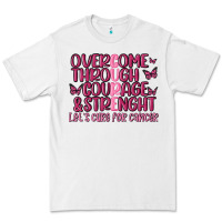 White overcome through courage strength  malia Premium Tee - MaliasSmallBusiness