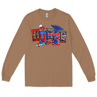 Toasted Coconut usa nurse Long Sleeve Tee - RanaPortraitStore
