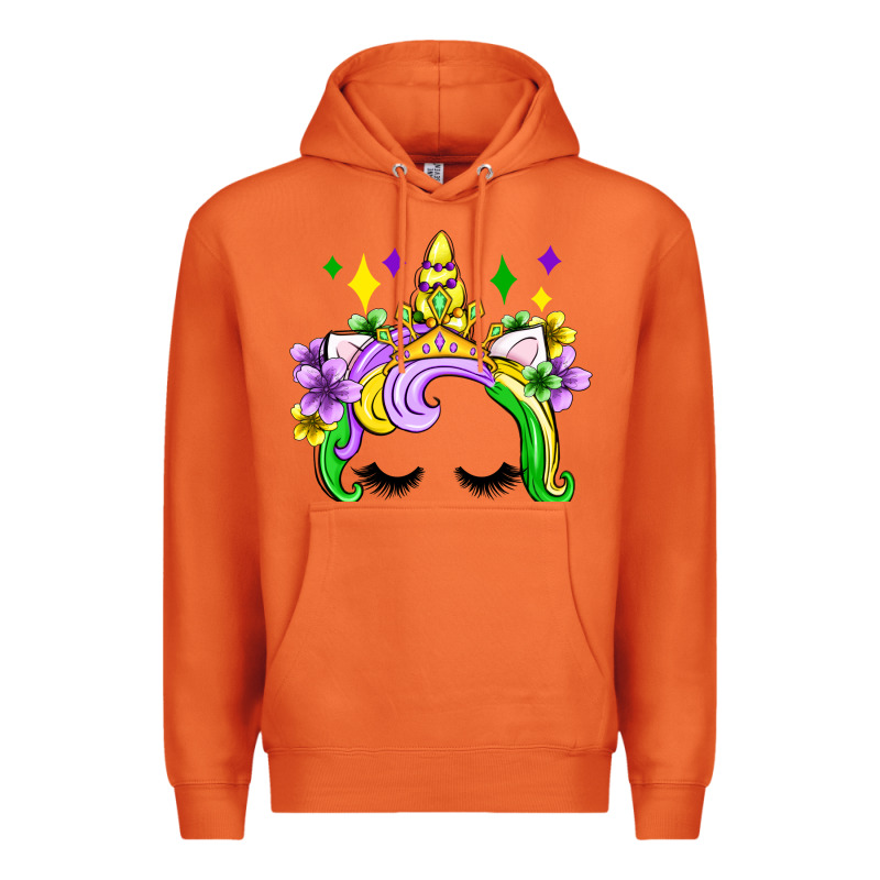Unicorn Mardi Gras Olivia Premium Hoodie by OliviaCreatesArt | Teevron