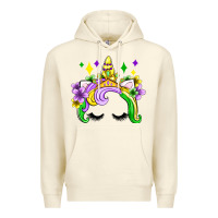 Sandshell unicorn mardi gras olivia Premium Hoodie - OliviaCreatesArt