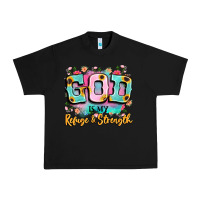 Black god is my refuge and strength Urban Heavy Tee - LillyAllenDesigns