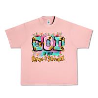 Salmon god is my refuge and strength Urban Heavy Tee - LillyAllenDesigns