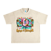 Sandshell god is my refuge and strength Urban Heavy Tee - LillyAllenDesigns