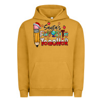 Pigment Peanut Butter Santa Favorite Teacher Urban Hoodie - CowhideDigitalArt