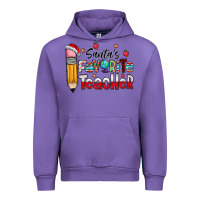 Tulip Santa Favorite Teacher Urban Hoodie - CowhideDigitalArt