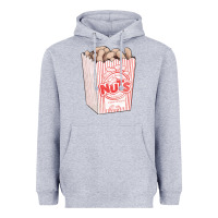 Heather Grey Peanuts Heavyweight Hoodie - FaDigitalArtStudio
