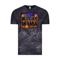 Cloud Black witchy mama Vintage Tee - JahusDesignShop