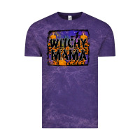 Cloud Purple witchy mama Vintage Tee - JahusDesignShop