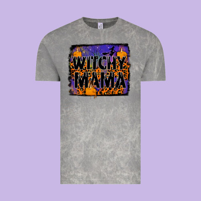 Witchy Mama Vintage Tee Designed By Jahusdesignshop
