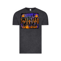 Vintage Black witchy mama Vintage Tee - JahusDesignShop