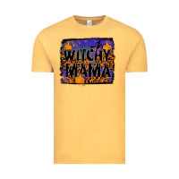 Vintage Mustard witchy mama Vintage Tee - JahusDesignShop
