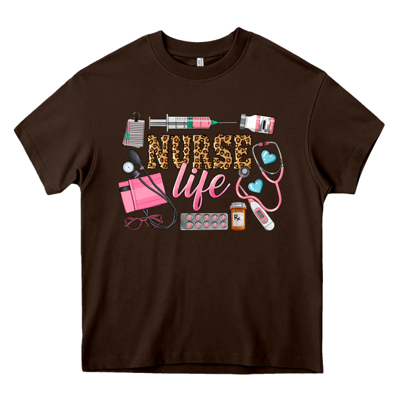 Western Nurse Life Heavy Core Tee by LillyAllenDesigns | Teevron