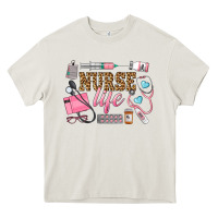 Cream Western Nurse Life Heavy Core Tee - LillyAllenDesigns