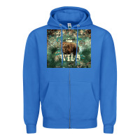 True Royal Stay wild Bear tumbler Zipper Hoodie - HowdyJamesFarm