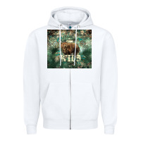 White Stay wild Bear tumbler Zipper Hoodie - HowdyJamesFarm