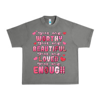 Tornado you are worthy beautiful loved enough valentines Urban Heavy Tee - LillyAllenDesigns