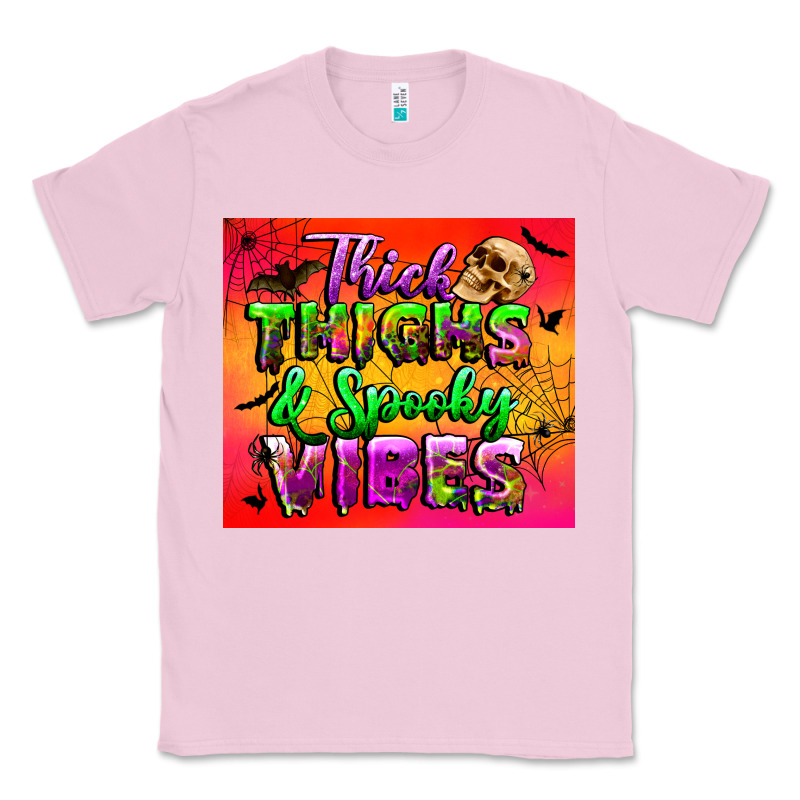 Thick Thighs And Spooky Vibes Tumbler Classic Tee by BundleAndBundleShop | Teevron