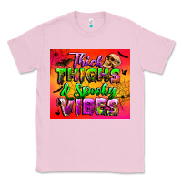 Bubblegum Pink thick thighs and spooky vibes tumbler Classic Tee - BundleAndBundleShop