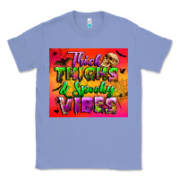 Colony Blue thick thighs and spooky vibes tumbler Classic Tee - BundleAndBundleShop