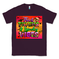 Plum thick thighs and spooky vibes tumbler Classic Tee - BundleAndBundleShop