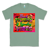 Sage thick thighs and spooky vibes tumbler Classic Tee - BundleAndBundleShop