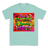 Seafoam thick thighs and spooky vibes tumbler Classic Tee - BundleAndBundleShop