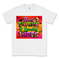 White thick thighs and spooky vibes tumbler Classic Tee - BundleAndBundleShop