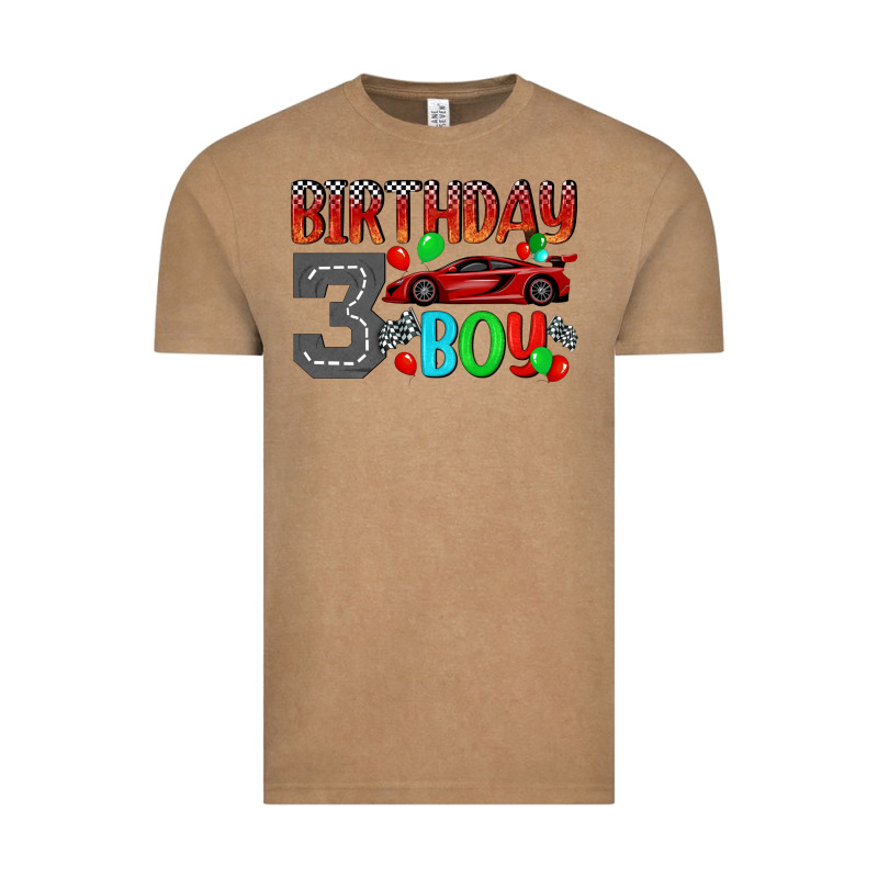 Birthday Boy 3 Vintage Tee by BundleAndBundleShop | Teevron