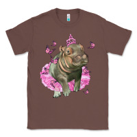 Chestnut Baby Hippo With Tutu Classic Tee - LillyAllenDesigns