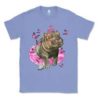 Colony Blue Baby Hippo With Tutu Classic Tee - LillyAllenDesigns