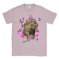 Lilac Baby Hippo With Tutu Classic Tee - LillyAllenDesigns