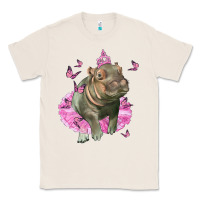 Natural Baby Hippo With Tutu Classic Tee - LillyAllenDesigns