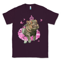 Plum Baby Hippo With Tutu Classic Tee - LillyAllenDesigns