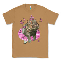 Toasted Coconut Baby Hippo With Tutu Classic Tee - LillyAllenDesigns