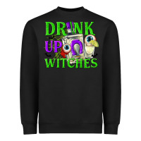 Black Drink Up Witches Heavyweight Sweatshirt - texasbilliewilder